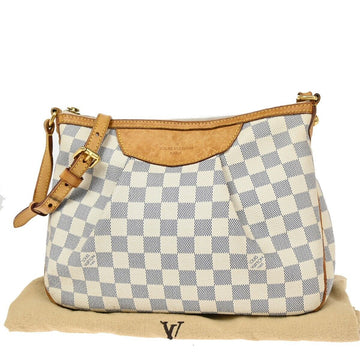 Louis Vuitton Siracusa  Canvas Shoulder Bag