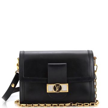 Dauphine Shoulder Bag Leather MM