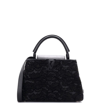 Capucines Bag Embroidered Velvet BB