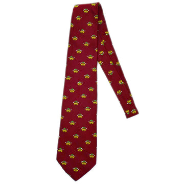 Chanel Neck Tie Bordeaux Small New