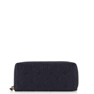 Clemence Wallet Monogram Empreinte Leather