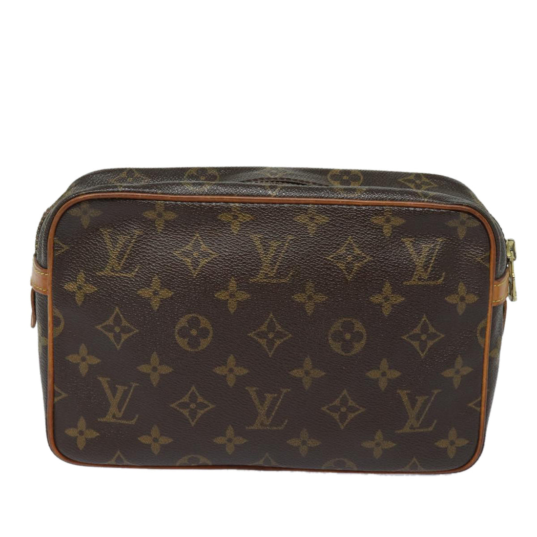 Louis Vuitton Compiegne 23  Canvas Clutch Bag
