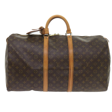 Louis Vuitton Keepall 55  Canvas Travel Bag