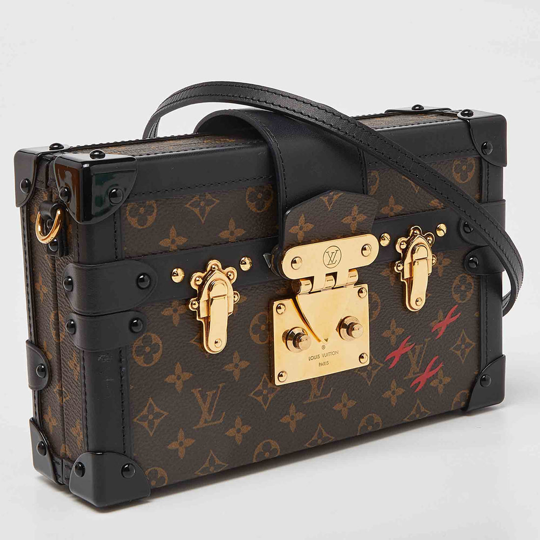 Louis Vuitton Monogram Canvas Petite Malle Bag