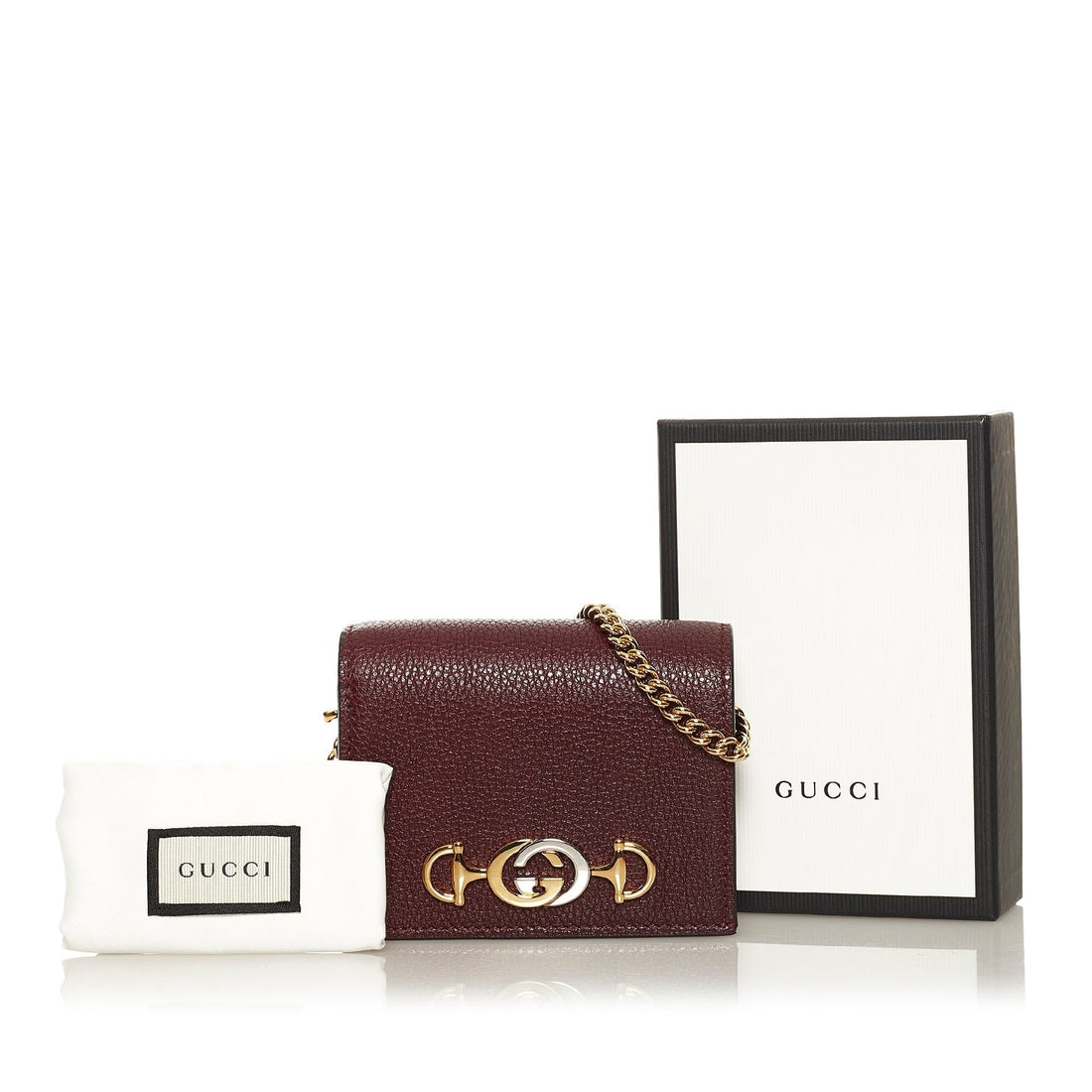 Gucci Zumi Leather Wallet  Wallets