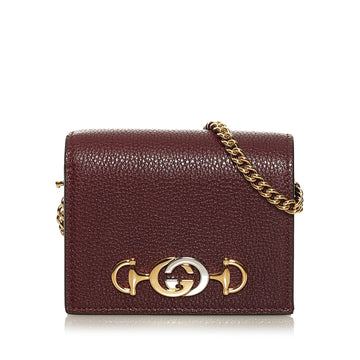 Gucci Zumi Leather Wallet  Wallets