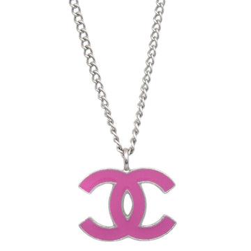 Chanel Silver Chain Necklace Pendant 04P