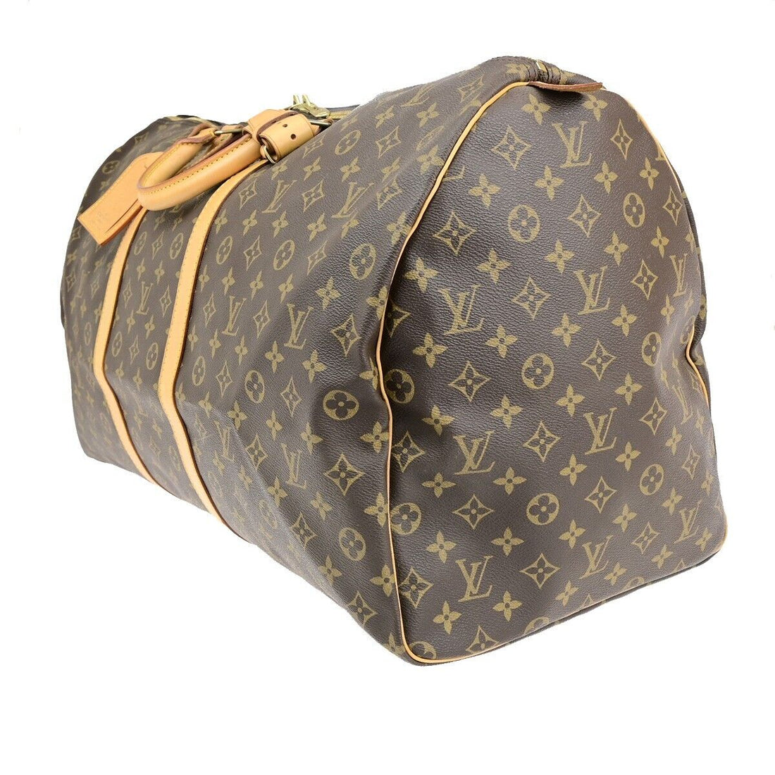 Louis Vuitton Keepall 60  Canvas Handbag
