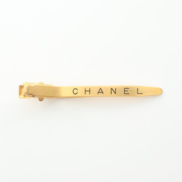 Chanel Hair Clip Gp Gold Logo 96A