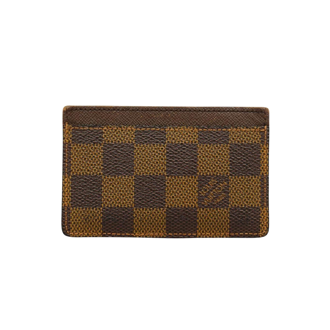Louis Vuitton Porte Carte Simple  Canvas Wallet