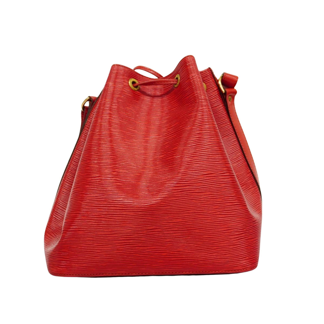 Louis Vuitton Petit NoÃ©  Leather Shopper Bag