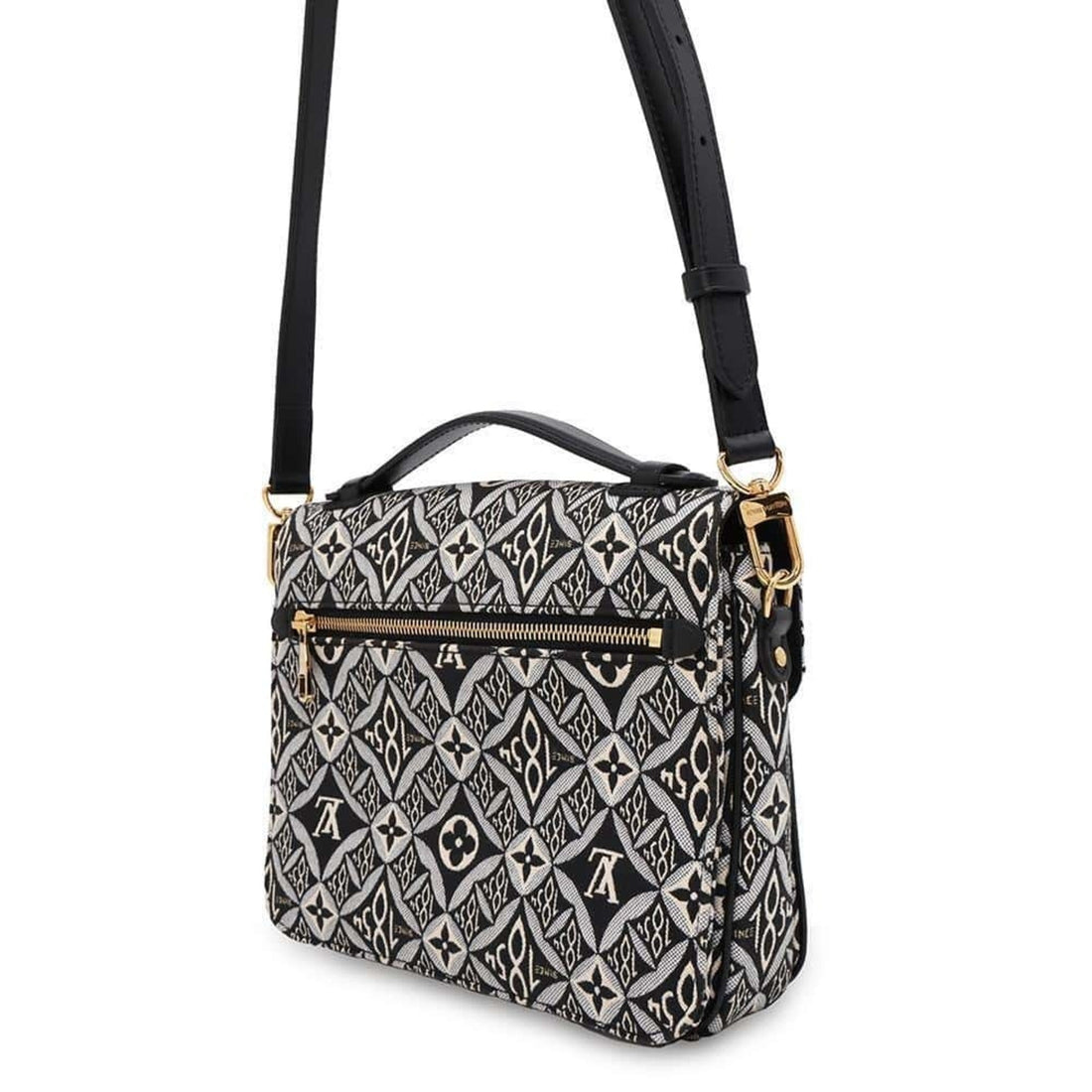 Louis Vuitton  Noir Monogram Jacquard Handbag Pochette