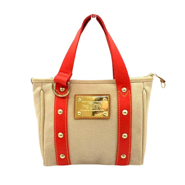 Louis Vuitton Antigua  Canvas Tote Bag