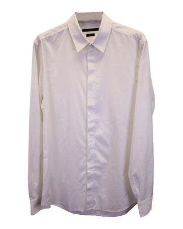 Gucci Classic Straight Shirt in White Cotton