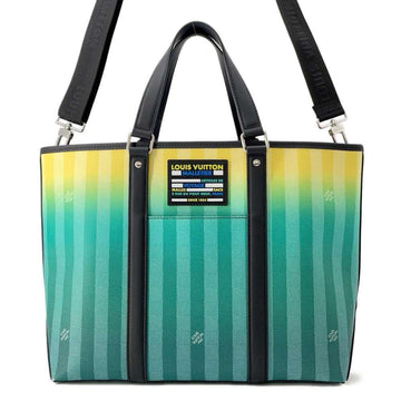 Louis Vuitton Weekend Pm  Canvas Tote Bag