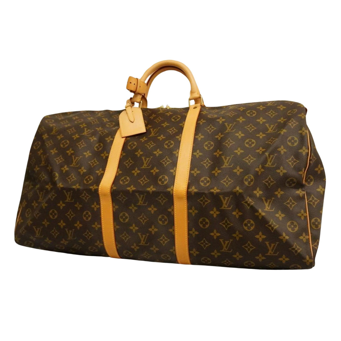 Louis Vuitton Keepall 60  Canvas Handbag