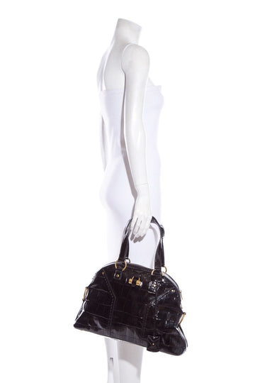 YSL  Black patent Handbag