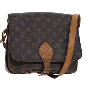Louis Vuitton Cartouchière  Canvas Shoulder Bag