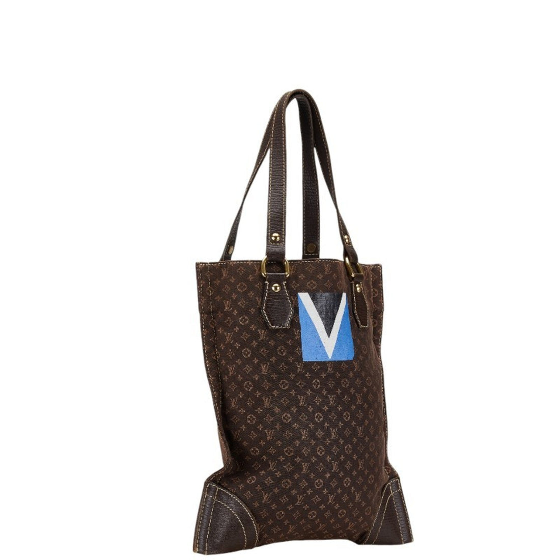 Louis Vuitton  Pvc Leather Shoulder Bag Tote Bag