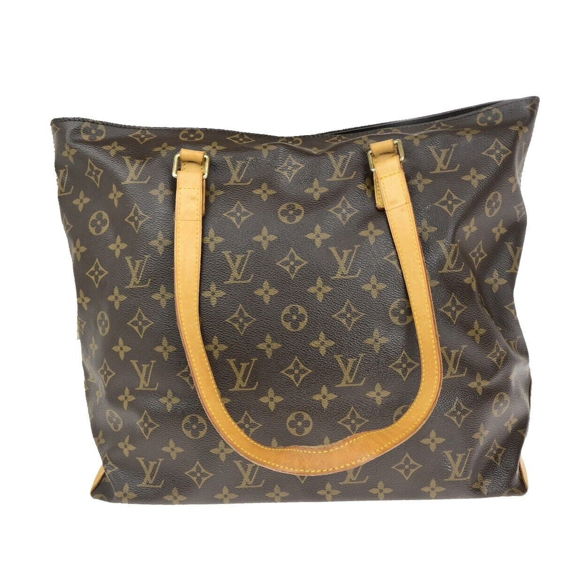 Louis Vuitton Cabas Mezzo  Canvas Tote Bag