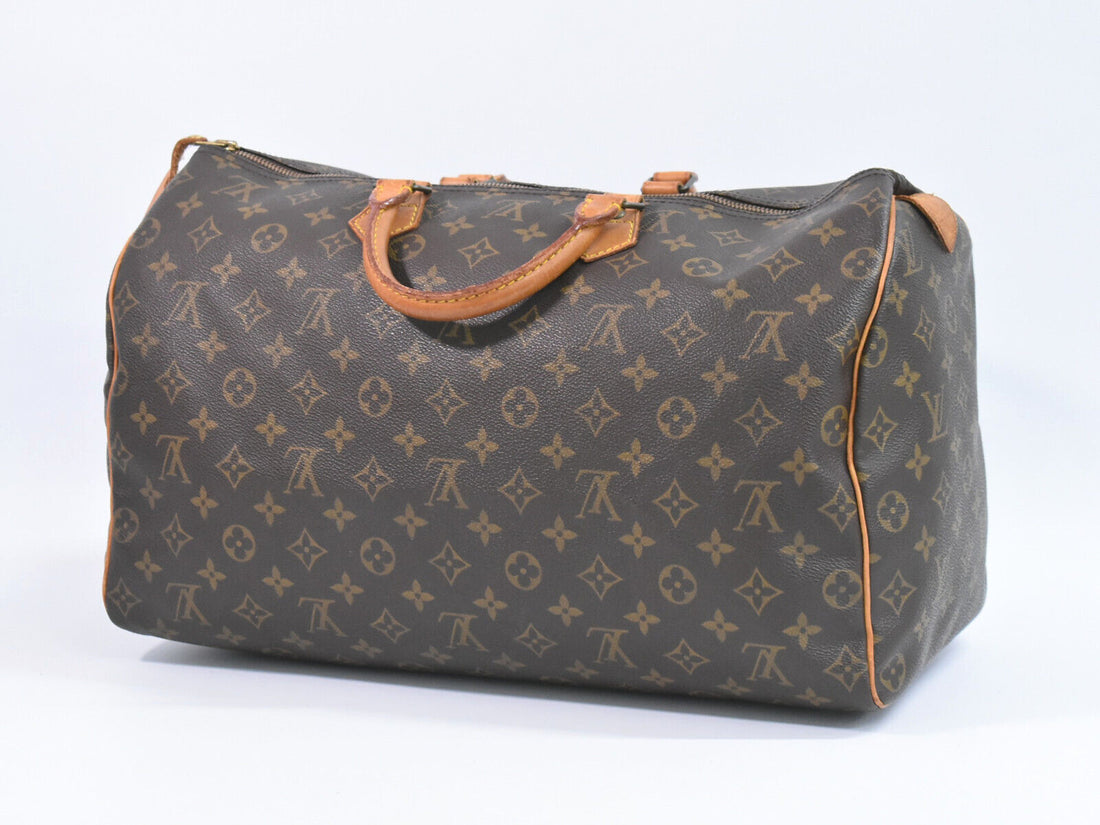 Louis Vuitton Speedy 40  Canvas Travel Bag