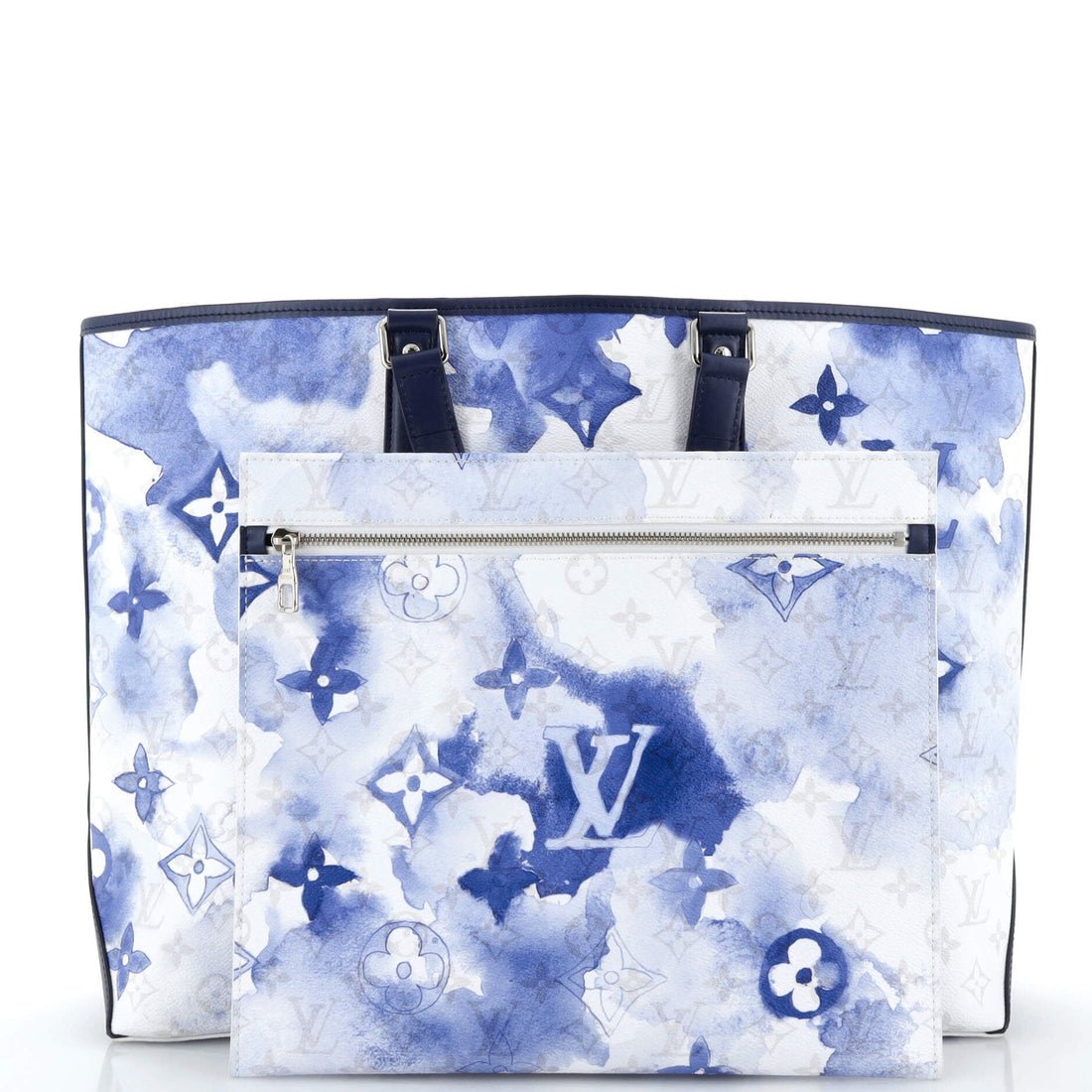 New Tote Limited Edition Monogram Watercolor Canvas GM