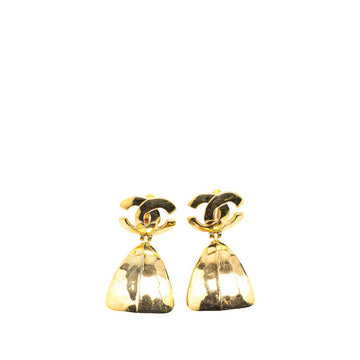Chanel  Coco no mark Triangle Earrings