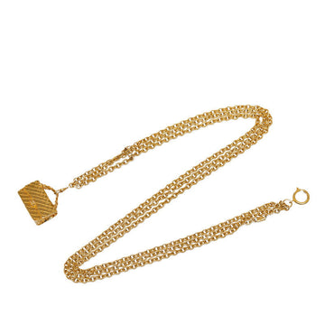 Top Quality Chanel  Matelasse Chain Belt Gold