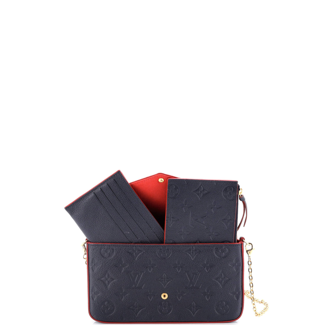 Felicie Pochette Monogram Empreinte Leather