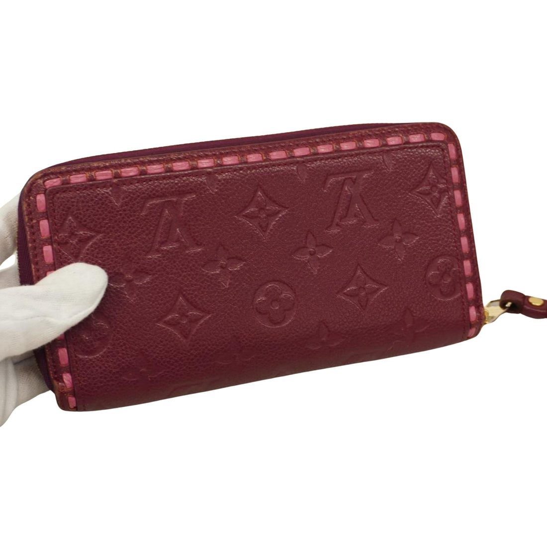 Louis Vuitton Zippy Wallet  Leather Wallet
