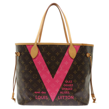 Louis Vuitton Neverfull Mm  Canvas Tote Bag