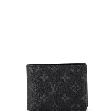 Multiple Wallet Monogram Eclipse Canvas