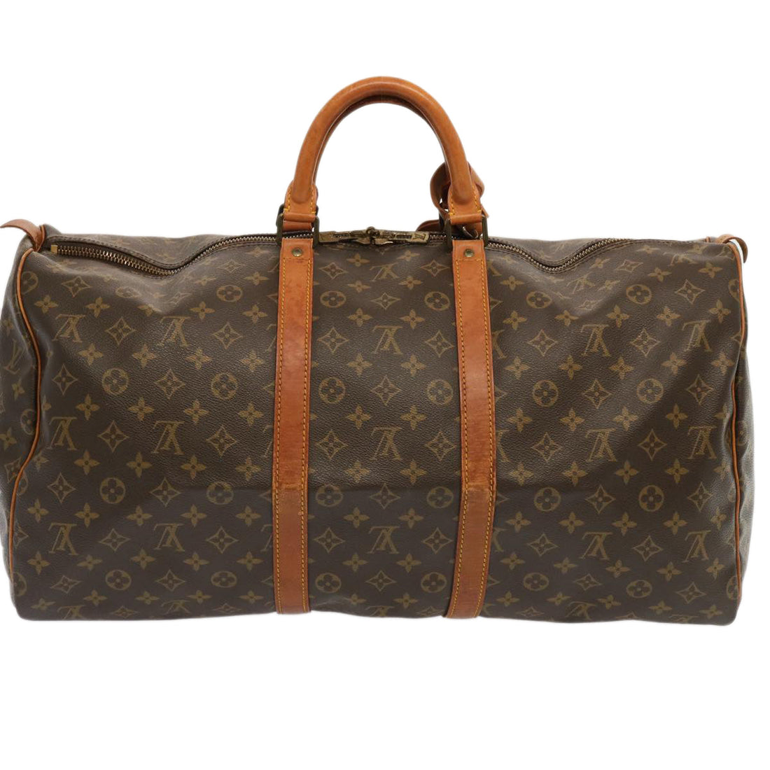 Louis Vuitton Keepall 55  Canvas Travel Bag
