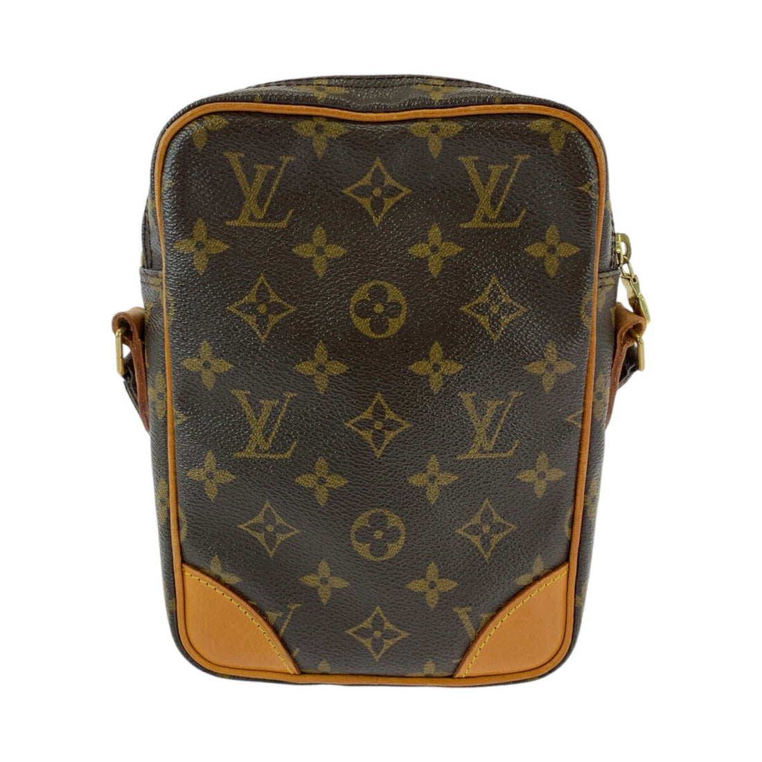 Louis Vuitton Monogram Danube Shoulder Bag Brown