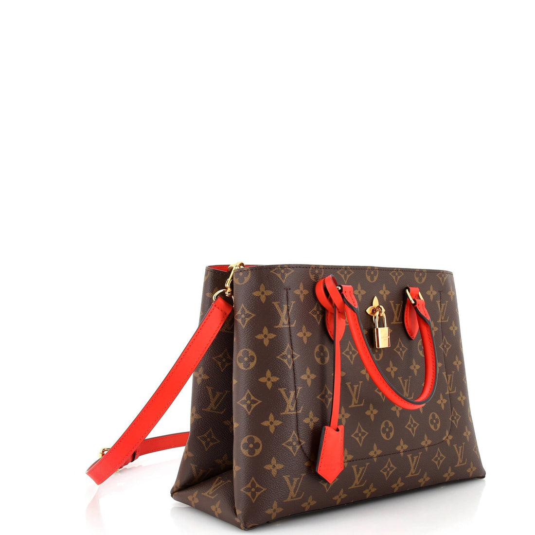 Flower Tote Monogram Canvas
