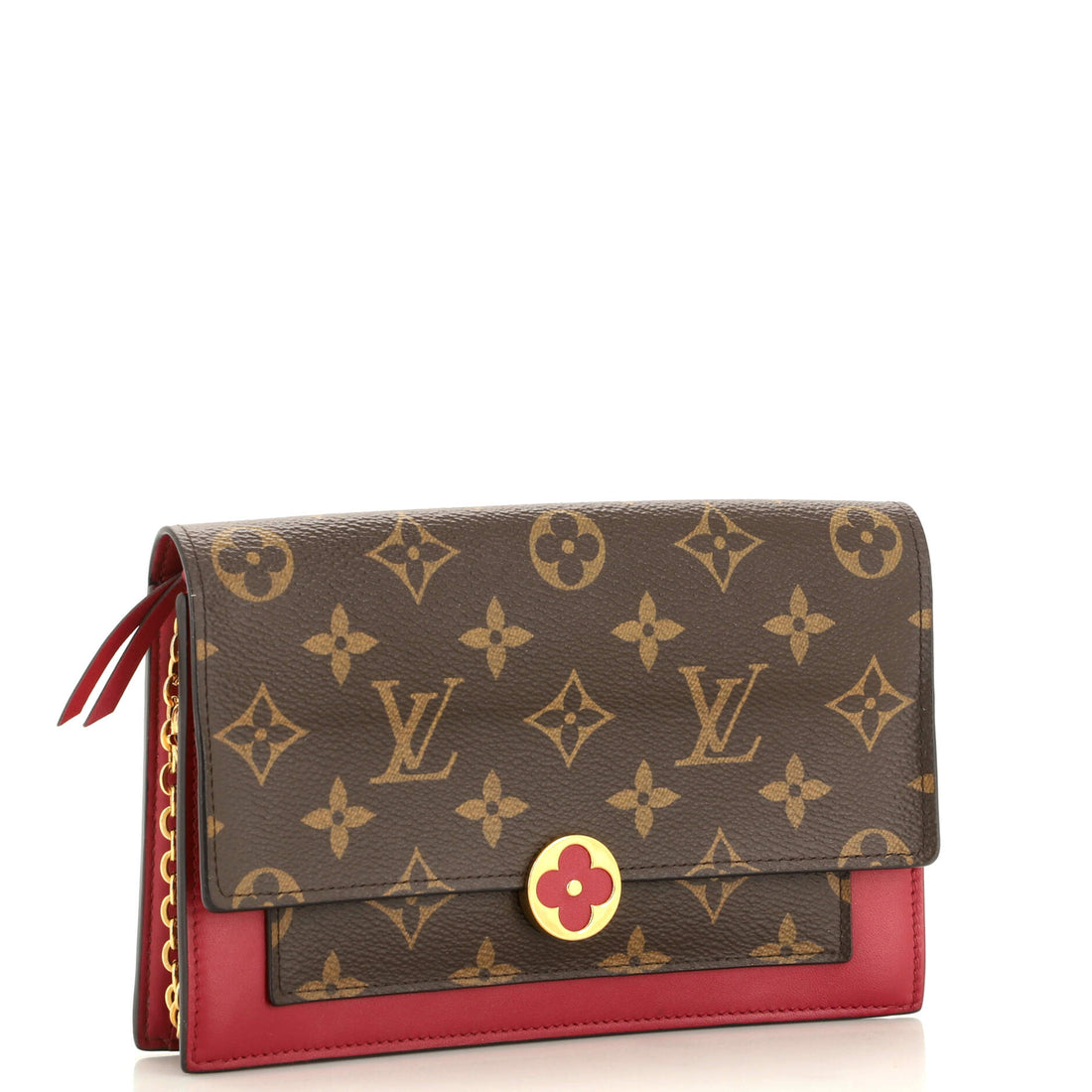 Flore Chain Wallet Monogram Canvas