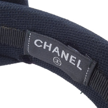 Chanel Bow Headband Black
