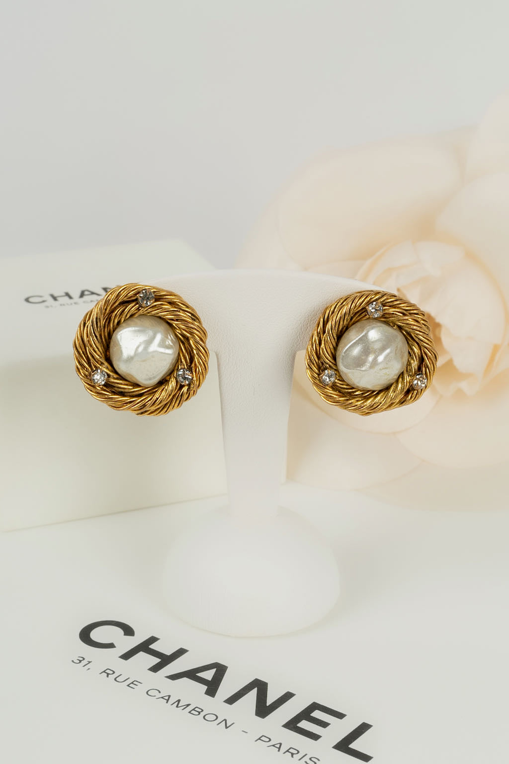 Boucles d'oreilles nid Top Quality Chanel 1984