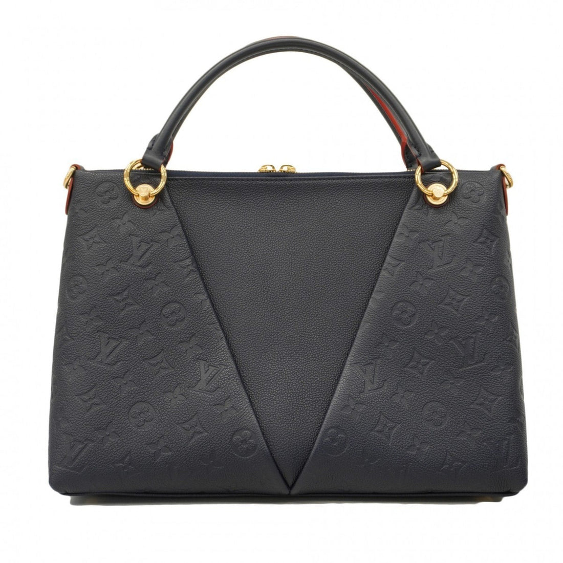 Louis Vuitton V Tote  Leather Tote Bag