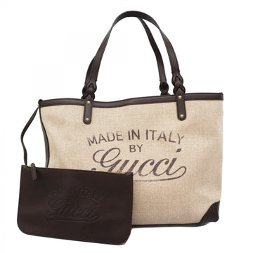 Gucci  Canvas Pouch Tote Bag ()