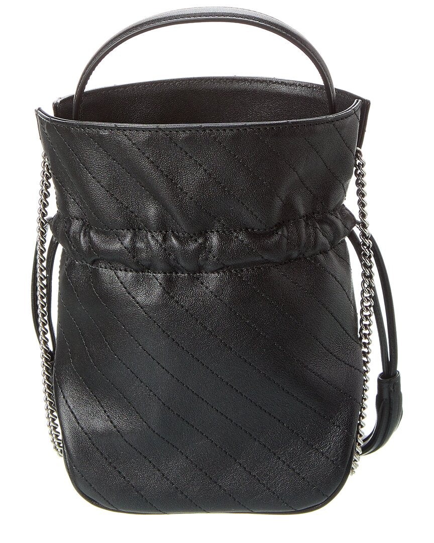 Gucci Blondie Mini Leather Bucket Bag