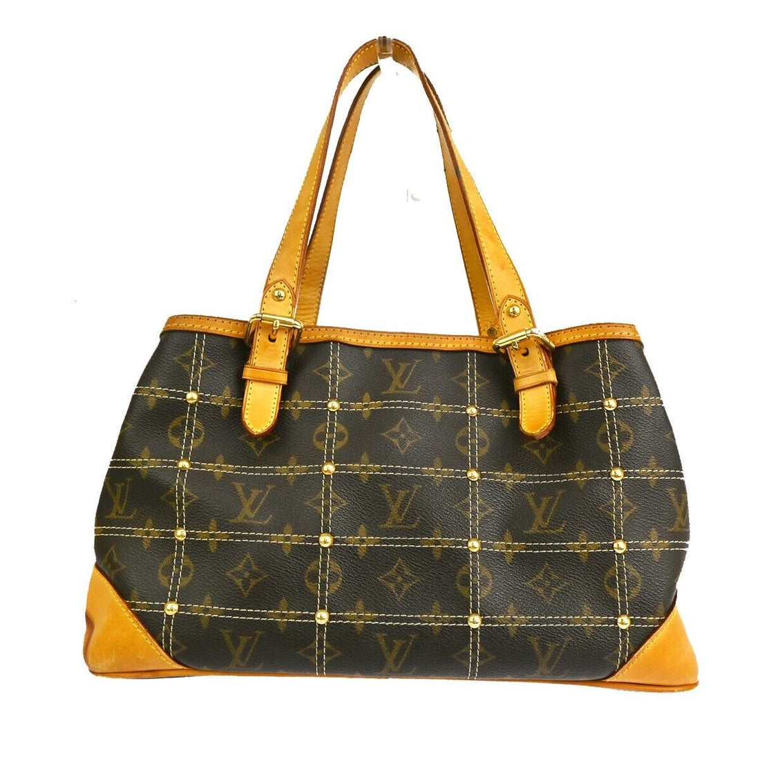 Louis Vuitton Rivets  Canvas Shoulder Bag