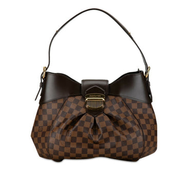 Louis Vuitton Sistina  Leather Shoulder Bag
