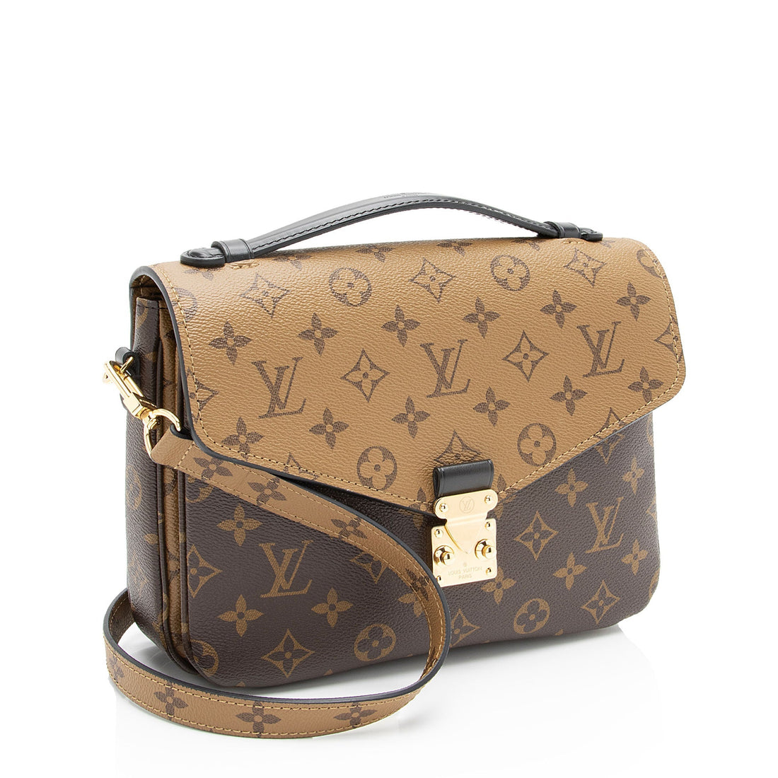 Louis Vuitton Reverse Monogram Pochette Metis Shoulder Bag