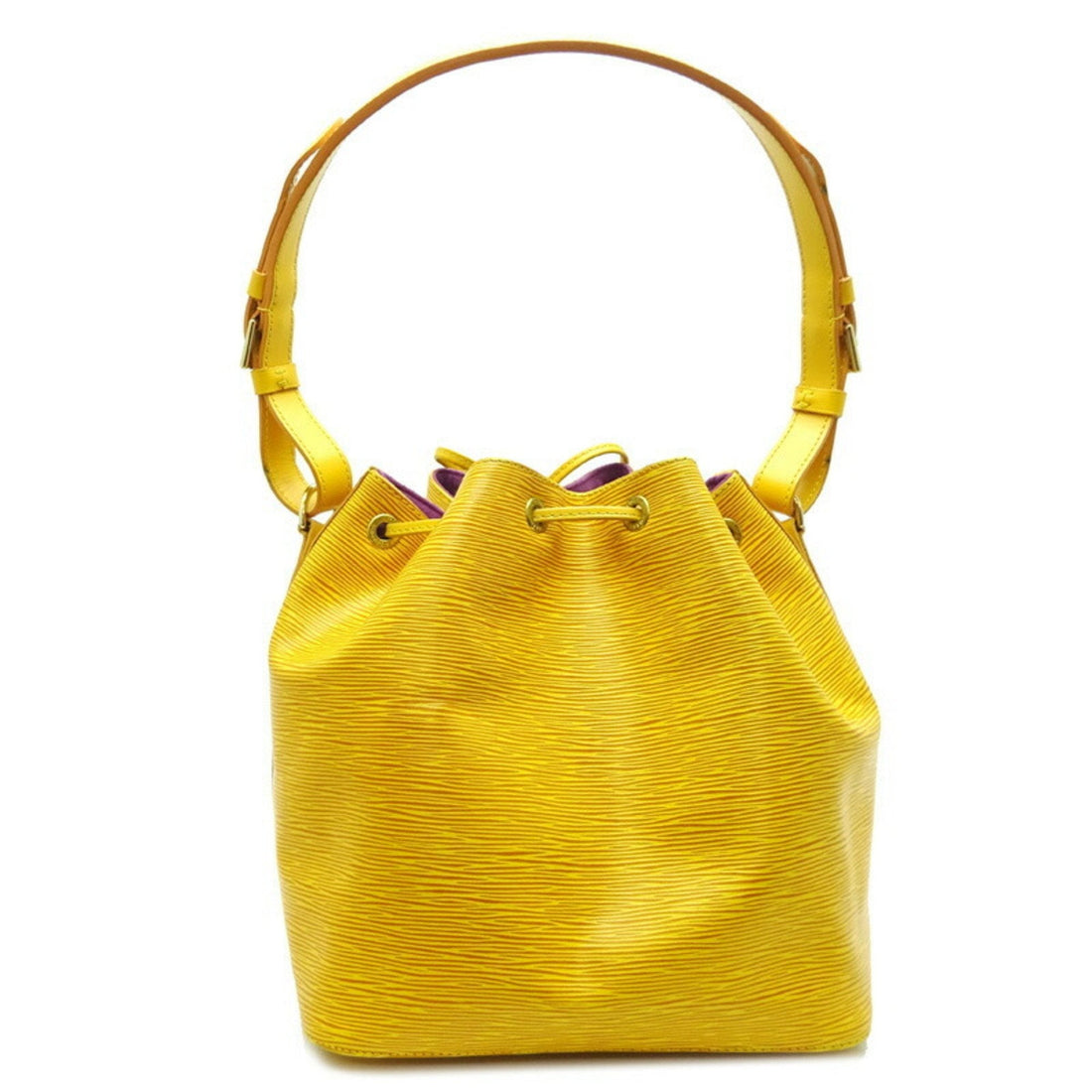 Louis Vuitton Petit NoÃ©  Leather Shopper Bag