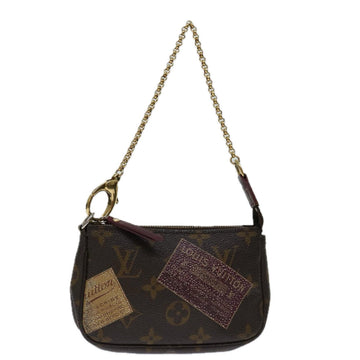 Louis Vuitton Pochette Accessoires  Canvas Clutch Bag