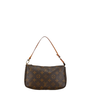 Louis Vuitton Pochette Accessoire  Canvas Shoulder Bag