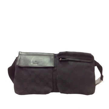 Gucci GG Canvas Belt Bag Black