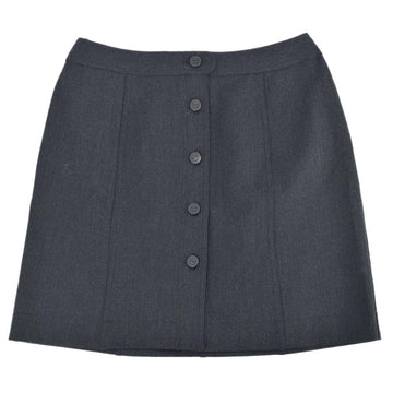 Chanel 98C #40 Knee-length Skirt Black