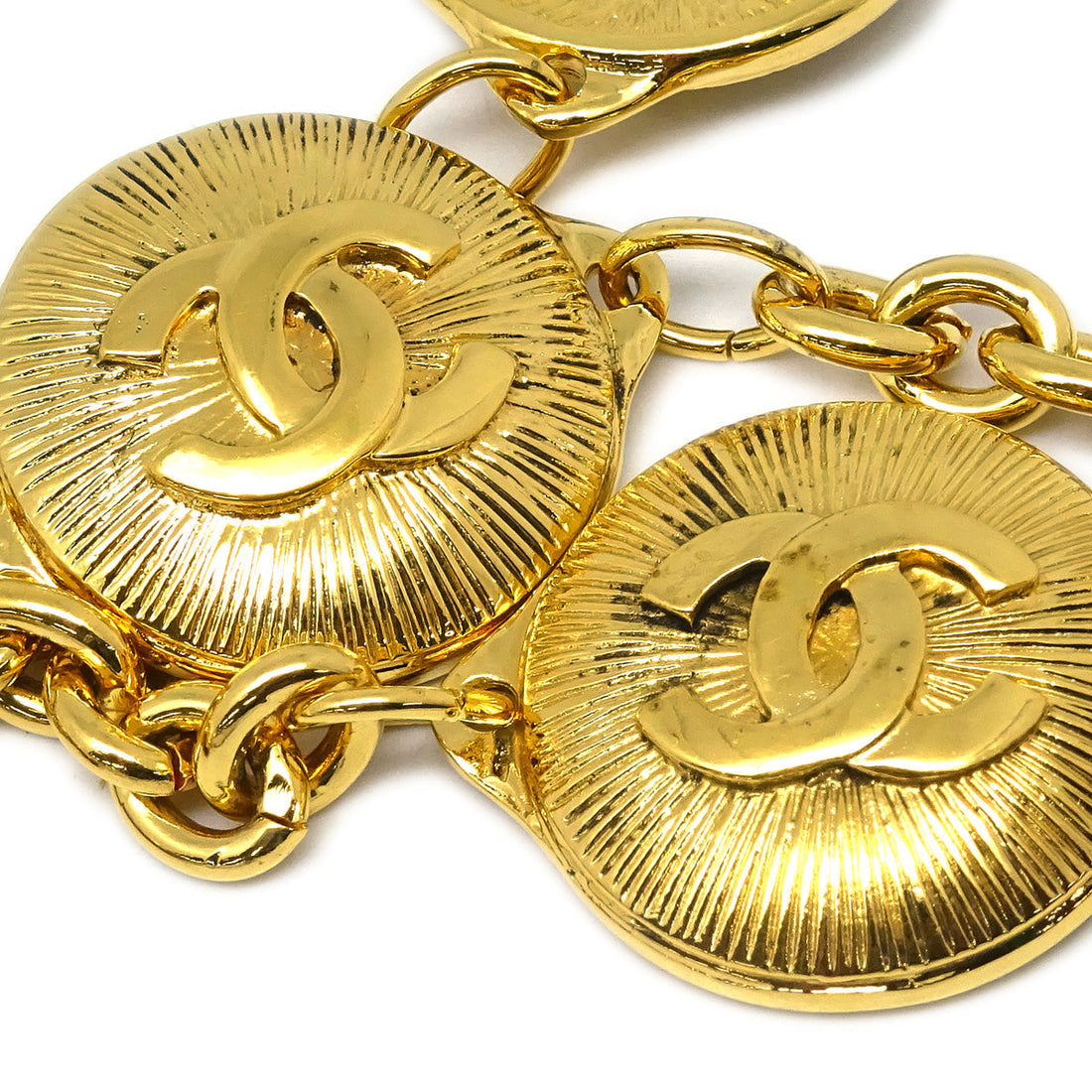 Chanel Medallion Chain Belt Small New